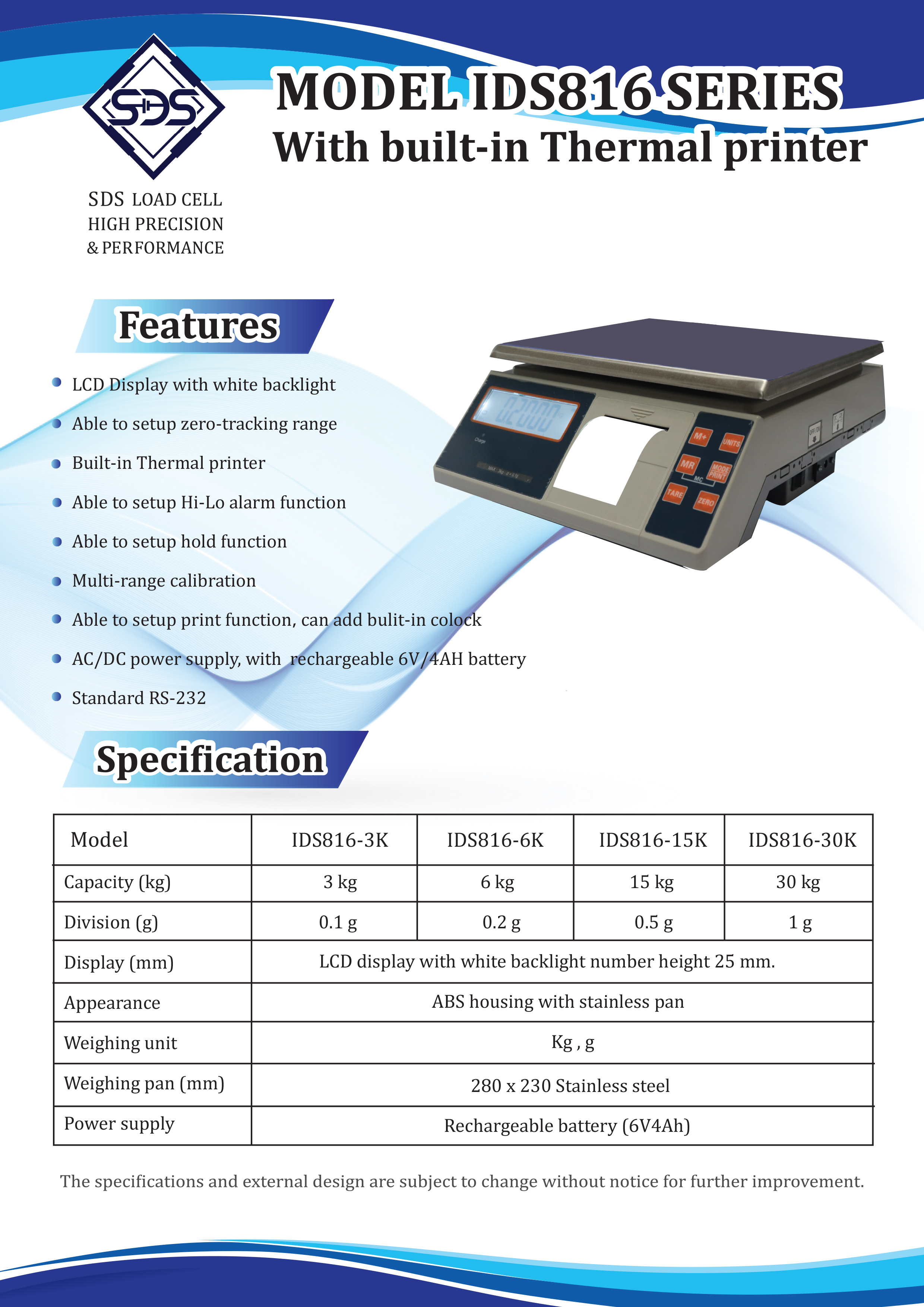 IDS816-THERMAL PRINTER