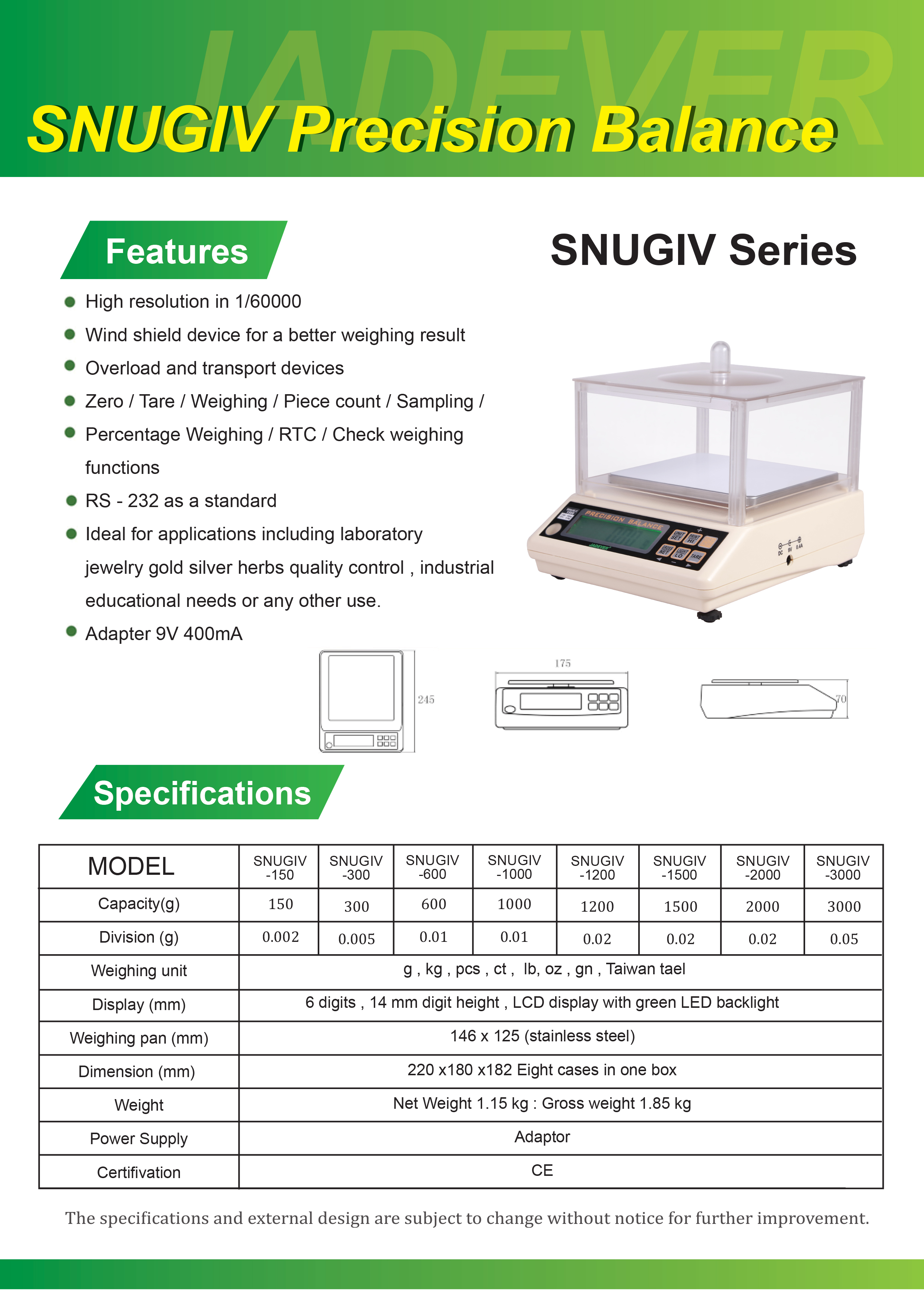 SNUG IV-H